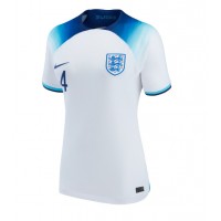 Anglicko Declan Rice #4 Domáci Ženy futbalový dres MS 2022 Krátky Rukáv